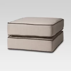 Rolston 2pk Outdoor Replacement Ottoman Cushion - Haven Way -Outdoor Decoration Store GUEST b9be6917 3b38 4a88 8dd1 5be6f89c86e0
