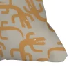 Croc Fun Sun Bath Outdoor Throw Pillow Orange - Deny Designs -Outdoor Decoration Store GUEST ba77f8c6 3dd3 4a4c b608 d90ed2a58b87