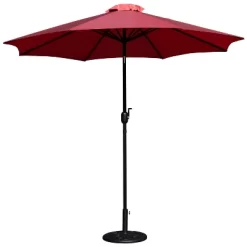 Emma And Oliver Bundled Set - 9 FT Round Umbrella & Universal Cement Waterproof Base 24 Emma And Oliver Bundled Set - 9 FT Round Umbrella & Universal Cement Waterproof Base -Outdoor Decoration Store GUEST bb3c5d48 0f07 4083 8ce5 723a92153823