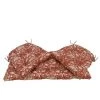 Northlight 19" Floral Tufted Outdoor Patio Wicker Furniture Cushions 3pc - Red/White -Outdoor Decoration Store GUEST bd05586c f720 4466 9b8a a7f094bb0f80