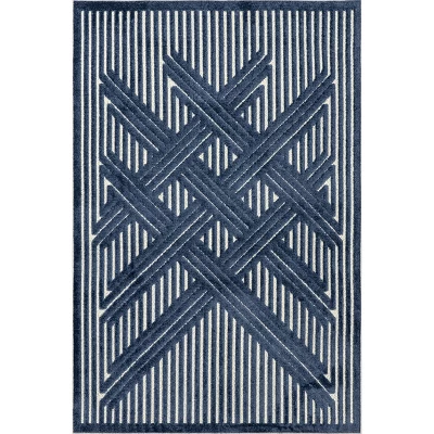 NuLOOM Onita Transitional Striped Indoor/Outdoor Patio Area Rug 12 NuLOOM Onita Transitional Striped Indoor/Outdoor Patio Area Rug - Image 10