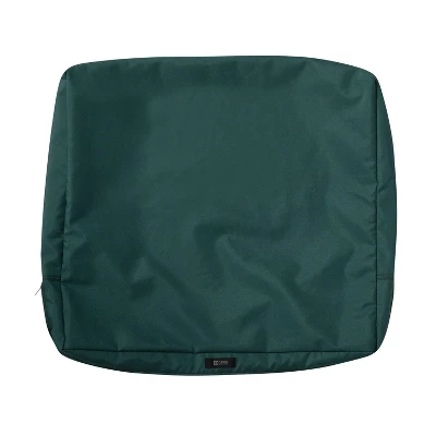 25" X 22" X 4" Ravenna Water-Resistant Patio Back Cushion Mallard Green - Classic Accessories 11 25" X 22" X 4" Ravenna Water-Resistant Patio Back Cushion Mallard Green - Classic Accessories - Image 9