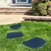 Flexon Rubber Slate Decorative Lawn And Garden Stepping Stones - Set Of 3 -Outdoor Decoration Store GUEST be55216a c7f2 4248 969f d92425db1e9b