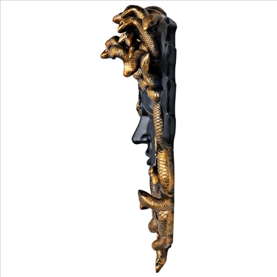 Design Toscano Medusa The Greek Snake-Haired Gorgon Wall Sculpture 7 Design Toscano Medusa The Greek Snake-Haired Gorgon Wall Sculpture - Image 5