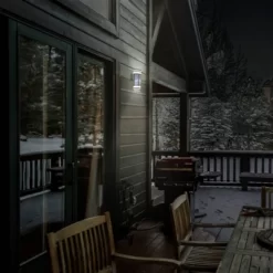 LED Solar Dual Direction Outdoor Wall Light With Amber/White Light - Techko Maid -Outdoor Decoration Store GUEST bffa3a89 64df 4bad 80d7 961dd6a26434