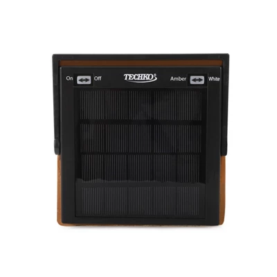 Techko Maid LED Solar 10.8" Portable Rabbit Cut Out Decorative Outdoor Lantern Clear 5 Techko Maid LED Solar 10.8" Portable Rabbit Cut Out Decorative Outdoor Lantern Clear - Image 3