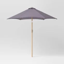 9'x9' Market Patio Umbrella - Light Wood Pole - Threshold™ -Outdoor Decoration Store GUEST c32dc650 cfb9 4508 b3cf 3d6d2b8ee31d