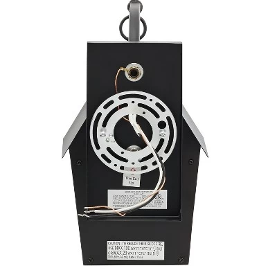 12.5" Brindelle Birdhouse Stained Glass Exterior Light Fixture - River Of Goods 10 12.5" Brindelle Birdhouse Stained Glass Exterior Light Fixture - River Of Goods - Image 8