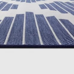 Victor Striped Trellis Rectangular Indoor/Outdoor Rug - Balta Rugs -Outdoor Decoration Store GUEST cb1312a1 dfbc 470e ac25 43a0bb12aa10