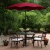 Northlight 8.85ft Outdoor Patio Lotus Umbrella With Hand Crank, Burgundy 1 Northlight 8.85ft Outdoor Patio Lotus Umbrella With Hand Crank, Burgundy -Outdoor Decoration Store GUEST cb5b6256 24b0 4d82 b8e4 8236b645a554