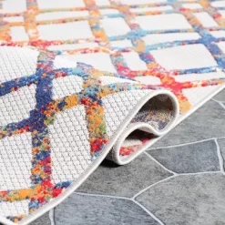 Modern Diamond Lattice Indoor Outdoor Area Rug By Blue Nile Mills -Outdoor Decoration Store GUEST cbfb8131 2328 4ada 8d29 69640bfe7e0e