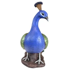 Design Toscano The Regal Peacock Garden Sculpture - Large, Multicolored -Outdoor Decoration Store GUEST cc128367 deee 421e 9dce c170d89586d9