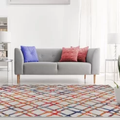 Modern Diamond Lattice Indoor Outdoor Area Rug By Blue Nile Mills -Outdoor Decoration Store GUEST cc699701 633a 4b0e bb4c bd33d2b023ee