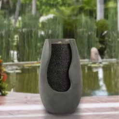 Nature Spring Concrete Pot Outdoor Water Fountain -Outdoor Decoration Store GUEST ccd1763d b049 424f a147 06271b38a5fb