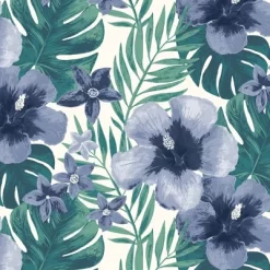 2pk Salome Tropical Outdoor Throw Pillows Blue - Arden Selections -Outdoor Decoration Store GUEST cdcbd8d4 2fa9 47f4 8348 b638faa93cd3