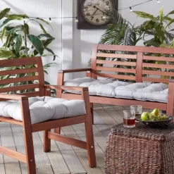 Outdoor Sunbrella Seat Cushion Granite - Kensington Garden -Outdoor Decoration Store GUEST ce539cf5 26fd 4fab accb 9a4c8ebf9963