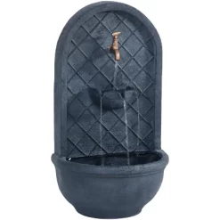 Sunnydaze Decor Sunnydaze 26"H Solar Polystone Messina Outdoor Wall-Mount Water Fountain 29 Sunnydaze Decor Sunnydaze 26"H Solar Polystone Messina Outdoor Wall-Mount Water Fountain -Outdoor Decoration Store GUEST cea44bdd 225c 4ccf 8622 bd9281b6f7b0