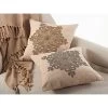 18"x18" Snowflake Design Beaded Pillow Down Filled Throw Pillow Bronze - Saro Lifestyle 2 18"x18" Snowflake Design Beaded Pillow Down Filled Throw Pillow Bronze - Saro Lifestyle -Outdoor Decoration Store GUEST cf5ca9b5 88a4 4cad 8f1d 978c860bf0fc