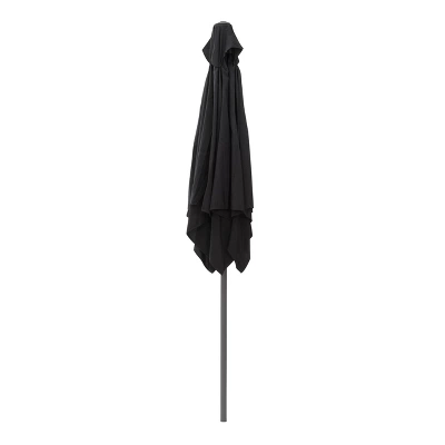 9' Square Titling Market Patio Umbrella With Base - CorLiving 4 9' Square Titling Market Patio Umbrella With Base - CorLiving - Image 2