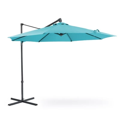 Aoodor Patio 10FT Off-set Hanging Aluminum Cantilever Umbrella( Not Include A Base) 14 Aoodor Patio 10FT Off-set Hanging Aluminum Cantilever Umbrella( Not Include A Base) - Image 12