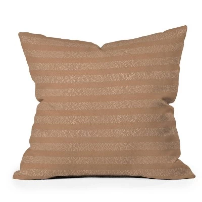 Little Arrow Design Co. Stippled Stripes Outdoor Throw Pillow Golden Brown - Deny Designs 8 Little Arrow Design Co. Stippled Stripes Outdoor Throw Pillow Golden Brown - Deny Designs - Image 6
