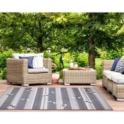 Liora Manne Malibu Indoor/Outdoor Rug Navy -Outdoor Decoration Store GUEST d3113fc0 0354 4e64 a332 59dbb70b37ac