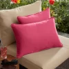 2pk Sunbrella Corded Outdoor Throw Pillows Hot Pink -Outdoor Decoration Store GUEST d3237bcd 7087 4278 8396 2c0fcec5671c