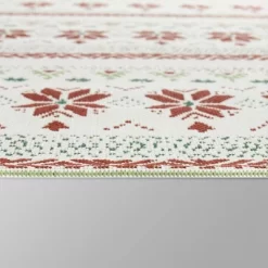 5' X 7' Fair Isle Outdoor Rug Red - Threshold™ -Outdoor Decoration Store GUEST d5125dbc efd3 4c80 a38c 07ac47ed39f8