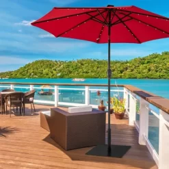 Costway 40 LBS Square Umbrella Base Stand Weighted Patio Market Umbrellas Black 15 Costway 40 LBS Square Umbrella Base Stand Weighted Patio Market Umbrellas Black -Outdoor Decoration Store GUEST d89578ea dfd1 4deb ae5f 222ee24f66ef