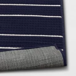 7'x10' Thin Stripe Rectangular Woven Outdoor Area Rug Navy/Ivory - Threshold™ 7 7'x10' Thin Stripe Rectangular Woven Outdoor Area Rug Navy/Ivory - Threshold™ -Outdoor Decoration Store GUEST d8dd5e92 4349 401f 907f d39c6645ef8e
