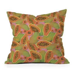 Sewzinski Papayas Outdoor Throw Pillow - Deny Designs -Outdoor Decoration Store GUEST dad8f00e d1ac 41d0 93f6 345259ec6ad8