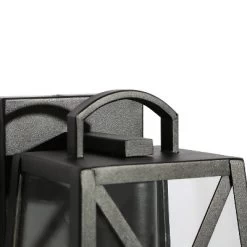 2pk 9" Metal/Glass Square Outdoor Wall Lights Matte Black - LNC 13 2pk 9" Metal/Glass Square Outdoor Wall Lights Matte Black - LNC -Outdoor Decoration Store GUEST dc551d13 e46d 4d40 9de7 50e2e3388e00