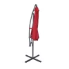 10' X 10' Cantilever Patio Hanging Umbrella With Crank And Cross Base Red - Wellfor 2 10' X 10' Cantilever Patio Hanging Umbrella With Crank And Cross Base Red - Wellfor -Outdoor Decoration Store GUEST dc955c38 a270 4556 8729 5fb351028bd8