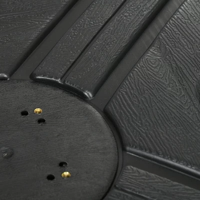 Outsunny Cantilever Patio Umbrella Base With Wheels, Sand, Or Water Filled Offset Umbrella Stand Weights With Cross Base, Black 6 Outsunny Cantilever Patio Umbrella Base With Wheels, Sand, Or Water Filled Offset Umbrella Stand Weights With Cross Base, Black - Image 4