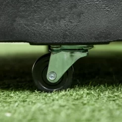 Outsunny 52lbs Resin Patio Umbrella Base With Wheels And Retractable Handles, 20.75" Outdoor Umbrella Stand Holder For Poles 1.5" - 1.9" Dia, Black -Outdoor Decoration Store GUEST de8ad15b 4abd 494e b02b 6d740e3ca281