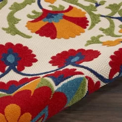 Nourison Aloha Transitional Floral Outdoor Rug -Outdoor Decoration Store GUEST e056ed29 03cd 48b6 8e56 c36b9d5816a8