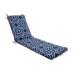 Carmody Outdoor Chaise Lounge Cushion Navy - Pillow Perfect -Outdoor Decoration Store GUEST e1ab10f6 58e3 49f1 b172 e7e53373486a