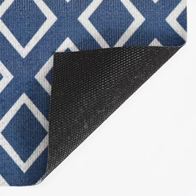 3pk Gemstone Indoor/Outdoor Rug Runner Mat Blue/White - Foss Floors 10 3pk Gemstone Indoor/Outdoor Rug Runner Mat Blue/White - Foss Floors - Image 8