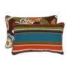 Outdoor 2-Piece Reversible Lumbar Toss Pillow Set - Brown/Turquoise Floral/Stripe - Pillow Perfect 1 Outdoor 2-Piece Reversible Lumbar Toss Pillow Set - Brown/Turquoise Floral/Stripe - Pillow Perfect -Outdoor Decoration Store GUEST e3ff5a8e 2327 4737 846a eebaf8af386f