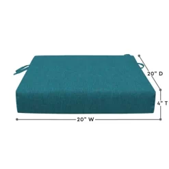 Honeycomb Outdoor Premium Dining Seat Cushion (2-Pack)