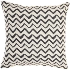 18"x18" Reversible Indoor/Outdoor Tiger And Chevron Print Square Throw Pillow - Mina Victory 8 18"x18" Reversible Indoor/Outdoor Tiger And Chevron Print Square Throw Pillow - Mina Victory -Outdoor Decoration Store GUEST e482b107 b3e1 464a ac79 b07d2ab4eadb