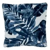 Saro Lifestyle Blue Tropical Leaf Outdoor Pillow -Outdoor Decoration Store GUEST e5731708 f88a 4673 a79a 161c5efeac84