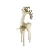 Northlight 46.5" Lighted Brown And Ivory Reindeer Outdoor Christmas Decoration -Outdoor Decoration Store GUEST e62e5fcb 0b6d 416e 9af0 c0ffe745792e