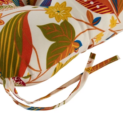 Esprit Floral Outdoor Seat Cushion - Kensington Garden 5 Esprit Floral Outdoor Seat Cushion - Kensington Garden - Image 3