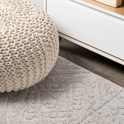 Citta High-Low Pile Mediterranean Tile Indoor/Outdoor Area Rug - JONATHAN Y 5 Citta High-Low Pile Mediterranean Tile Indoor/Outdoor Area Rug - JONATHAN Y - Image 3