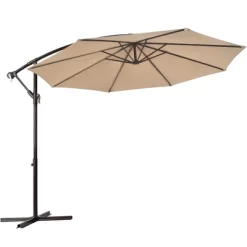 Costway 10FT Patio Offset Hanging Umbrella Easy Tilt Adjustment 8 Ribs Backyard BurgundyBeigeTanBlue 22 Costway 10FT Patio Offset Hanging Umbrella Easy Tilt Adjustment 8 Ribs Backyard BurgundyBeigeTanBlue -Outdoor Decoration Store GUEST e7e8625d a593 4c9a 9bfb 34c0b16b8934