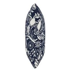 Suki Chinois Outdoor Throw Pillow Navy - Skyline Furniture