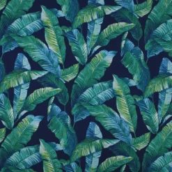 2pk Hanalei Lagoon Wicker Outdoor Seat Cushions Blue - Pillow Perfect