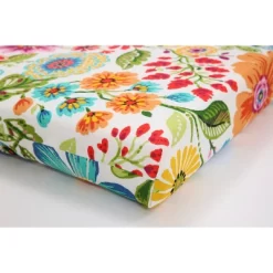 Gregoire Outdoor Bench Cushion Prima Blue - Pillow Perfect