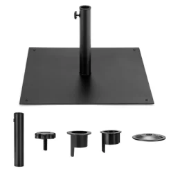 Costway 40 LBS Square Umbrella Base Stand Weighted Patio Market Umbrellas Black 19 Costway 40 LBS Square Umbrella Base Stand Weighted Patio Market Umbrellas Black -Outdoor Decoration Store GUEST ea62665c 30cd 4f5a 98df 4bb2ce4ec47f